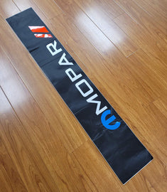 Brand New 53'' Mopar Carbon Fiber Vinyl Front Window Windshield Banner Sticker Decal