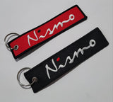 BRAND NEW JDM NISMO BLACK/RED DOUBLE SIDE Racing Cell Holders Keychain Universal