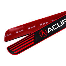 Load image into Gallery viewer, Brand New 4PCS Universal Acura Red Rubber Car Door Scuff Sill Cover Panel Step Protector V2