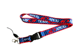 BRAND NEW Apexi Racing Car Keychain Tag Rings Keychain JDM Drift Lanyard Mix