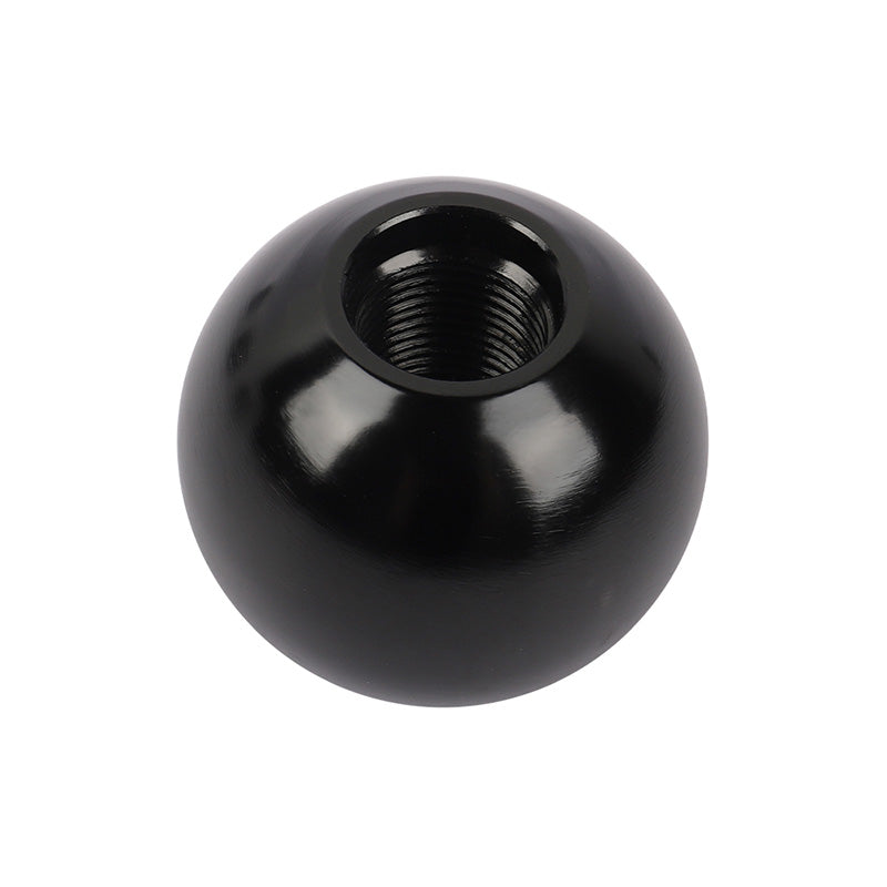 BRAND NEW UNIVERSAL RALLIART JDM Aluminum Black Round Ball Manual Gear Stick Shift Knob Universal M8 M10 M12