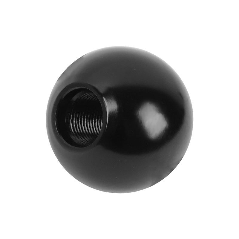 BRAND NEW UNIVERSAL RALLIART JDM Aluminum Black Round Ball Manual Gear Stick Shift Knob Universal M8 M10 M12