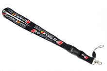 Load image into Gallery viewer, BRAND NEW Audi RS Car Keychain Tag Rings Keychain JDM Drift Lanyard Black