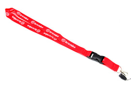 BRAND NEW Brembo Car Keychain Tag Rings Keychain JDM Drift Lanyard Red