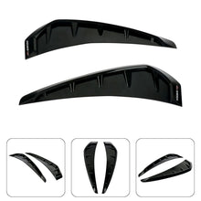 Load image into Gallery viewer, Brand New Bride Universal Car Glossy Black Side Door Fender Vent Air Wing Cover Trim ABS Plastic