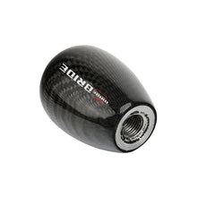 Load image into Gallery viewer, Brand New Universal Bride Black Real Carbon Fiber Manual Gear Stick Shift Knob Shifter M8 M10 M12