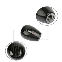 Load image into Gallery viewer, Brand New Universal Bride Black Real Carbon Fiber Manual Gear Stick Shift Knob Shifter M8 M10 M12