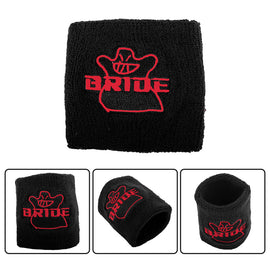 Brand New 1PCS Racing Bride Black Car Reservoir Tank Oil Cover Sock Racing Tank Sock