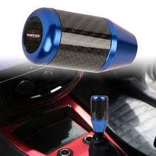 Load image into Gallery viewer, Brand New Universal Bride Blue Real Carbon Fiber Racing Gear Stick Shift Knob For MT Manual M12 M10 M8