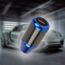Load image into Gallery viewer, Brand New Universal Bride Blue Real Carbon Fiber Racing Gear Stick Shift Knob For MT Manual M12 M10 M8