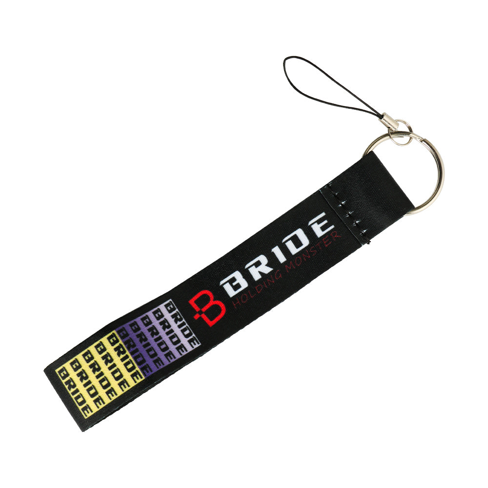 BRAND NEW JDM BRIDE DOUBLE SIDE Racing Cell Holders Keychain Universal