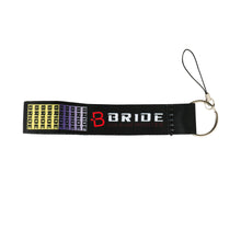 Load image into Gallery viewer, BRAND NEW JDM BRIDE DOUBLE SIDE Racing Cell Holders Keychain Universal