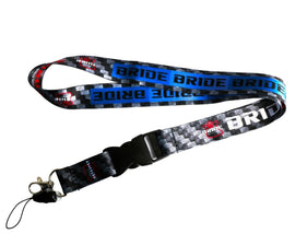 BRAND NEW Bride Racing Car Keychain Tag Rings Keychain JDM Drift Lanyard Mix