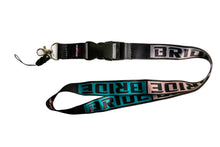 Load image into Gallery viewer, BRAND NEW Bride Racing Car Keychain Tag Rings Keychain JDM Drift Lanyard Grey