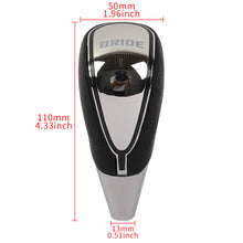 Load image into Gallery viewer, Brand New Bride Universal Auto Gear Shift Knob LED Light Multi Color Touch Activated Sensor M8 M10 M12
