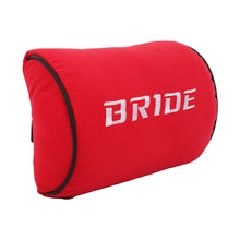 Load image into Gallery viewer, Brand New 1PCS JDM Bride Red Fabric Material Car Neck Headrest Pillow Fabric Racing Seat