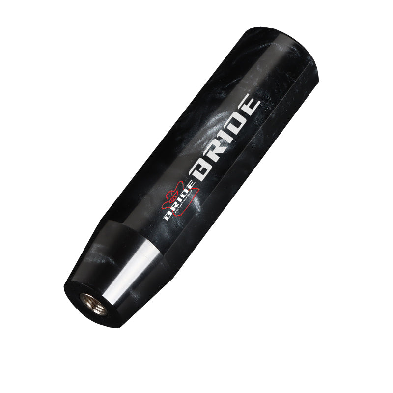 Brand New Universal Bride Black Pearl Long Stick Manual Car Gear Shift Knob Shifter M8 M10 M12
