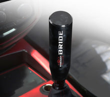 Load image into Gallery viewer, Brand New Universal Bride Black Pearl Long Stick Manual Car Gear Shift Knob Shifter M8 M10 M12
