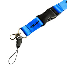 Load image into Gallery viewer, BRAND NEW Bride Racing Car Keychain Tag Rings Keychain JDM Drift Lanyard Blue