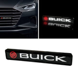 BRAND NEW 1PCS BUICK NEW LED LIGHT CAR FRONT GRILLE BADGE ILLUMINATED DECAL STICKER
