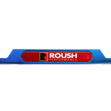 Load image into Gallery viewer, Brand New Universal 2PCS Roush Titanium Burnt Blue Metal License Plate Frame