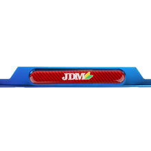 Load image into Gallery viewer, Brand New Universal 2PCS JDM BEGINNER LEAF Titanium Burnt Blue Metal License Plate Frame