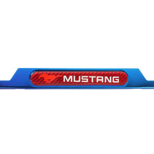 Load image into Gallery viewer, Brand New Universal 1PCS Mustang Titanium Burnt Blue Metal License Plate Frame