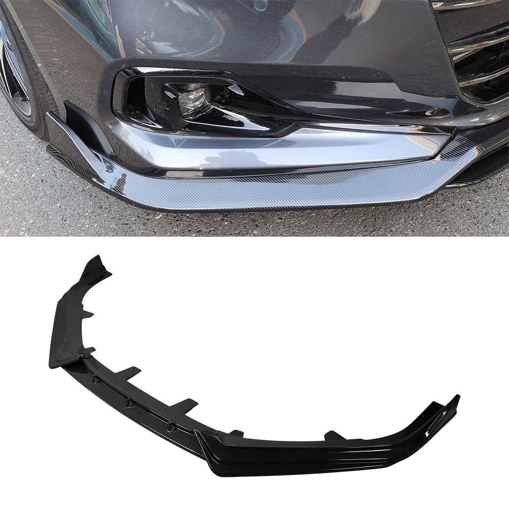 BRAND NEW 2021-2022 HONDA ACCORD JDM 3PCS GLOSSY BLACK FRONT BUMPER LIP SPLITTER KIT