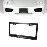 Brand New Universal 100% Real Carbon Fiber Cadillac License Plate Frame - 1PCS