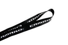 Load image into Gallery viewer, Brand New JDM Camaro Racing Black Double Sided Printed NYLON Lanyard Neck Strap Keychain Quick Release