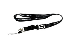 Load image into Gallery viewer, Brand New JDM Camaro Racing Black Double Sided Printed NYLON Lanyard Neck Strap Keychain Quick Release