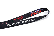 Load image into Gallery viewer, Brand New JDM Camaro RS Racing Black Double Sided Printed NYLON Lanyard Neck Strap Keychain Quick Release