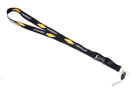 BRAND NEW Chevrolet Car Keychain Tag Rings Keychain JDM Drift Lanyard Black