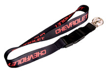 Load image into Gallery viewer, BRAND NEW Chevrolet Car Keychain Tag Rings Keychain JDM Drift Lanyard Black