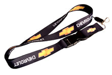 Load image into Gallery viewer, BRAND NEW Chevrolet Car Keychain Tag Rings Keychain JDM Drift Lanyard Black