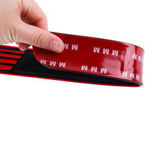 Load image into Gallery viewer, Brand New 4PCS Universal Chevrolet Red Rubber Car Door Scuff Sill Cover Panel Step Protector V2