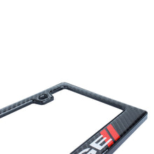 Load image into Gallery viewer, Brand New Universal 100% Real Carbon Fiber Dodge License Plate Frame - 2PCS