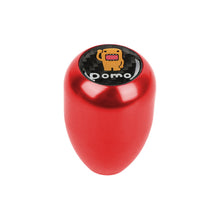 Load image into Gallery viewer, Brand New Universal Real Carbon Sticker Domo Aluminum Manual Gear Stick Red Shift Knob M8 M10 M12