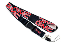 Load image into Gallery viewer, BRAND NEW GMC Car Keychain Tag Rings Keychain JDM Drift Lanyard Black