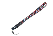 Load image into Gallery viewer, BRAND NEW GTI Car Keychain Tag Rings Keychain JDM Drift Lanyard Black