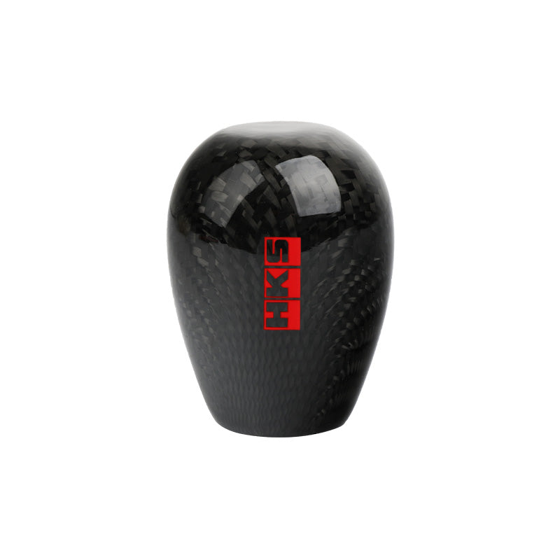 Brand New Universal HKS Black Real Carbon Fiber Manual Gear Stick Shift Knob Shifter M8 M10 M12