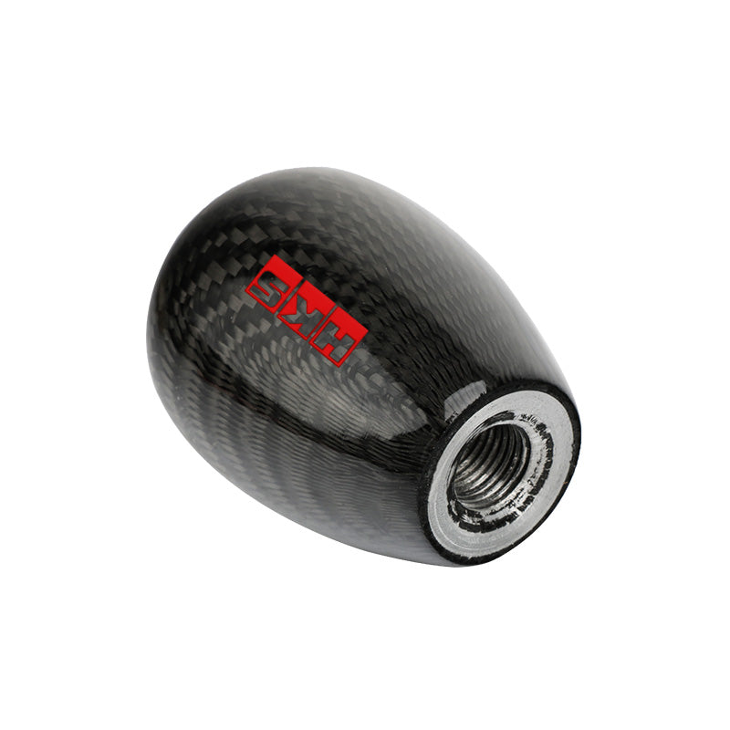 Brand New Universal HKS Black Real Carbon Fiber Manual Gear Stick Shift Knob Shifter M8 M10 M12
