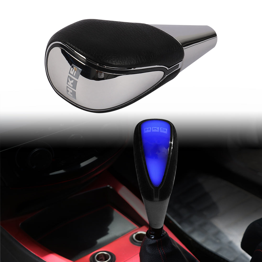 Brand New HKS Universal Auto Gear Shift Knob LED Light Multi Color Touch Activated Sensor M8 M10 M12