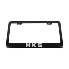 Load image into Gallery viewer, Brand New 1PCS HKS Real 100% Carbon Fiber License Plate Frame Tag Cover Original 3K With Free Caps