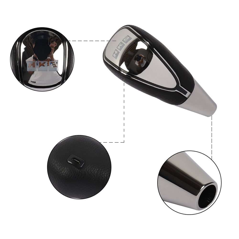 Brand New HKS Universal Auto Gear Shift Knob LED Light Multi Color Touch Activated Sensor M8 M10 M12
