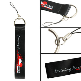 BRAND NEW JDM HKS DOUBLE SIDE Racing Cell Holders Keychain Universal