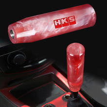 Load image into Gallery viewer, Brand New Universal HKS Red Pearl Long Stick Manual Car Gear Shift Knob Shifter M8 M10 M12