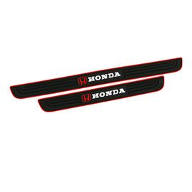 Brand New 4PCS Universal Honda Red Rubber Car Door Scuff Sill Cover Panel Step Protector
