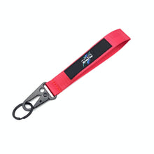 Load image into Gallery viewer, BRAND New JDM HKS Red Racing Keychain Metal key Ring Hook Strap Lanyard Universal