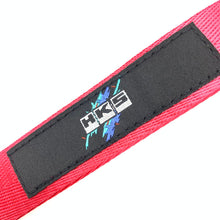 Load image into Gallery viewer, BRAND New JDM HKS Red Racing Keychain Metal key Ring Hook Strap Lanyard Universal